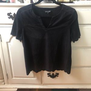 ⚡️2 for 15⚡️ Express Suede Top